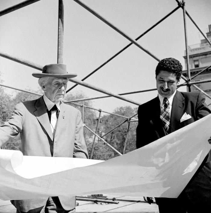 wielki architekt Frank Lloyd Wright