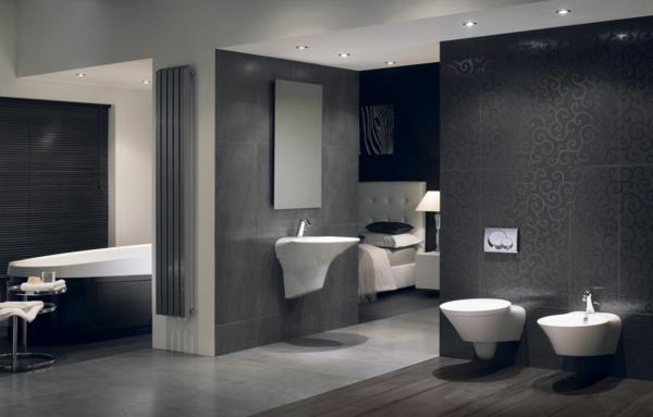 salle de bain design nuances de gris moderne