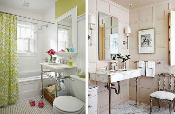 salle de bain design marbre couleur naturelle