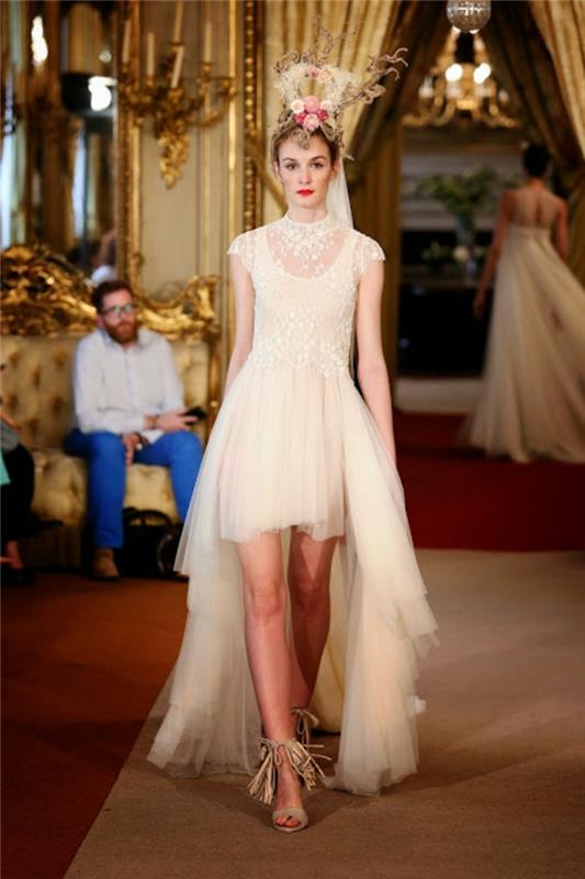 robe de mariée de créateur 2016 collection haute couture santos costura biene sol