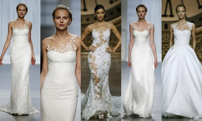 robes de mariée de créateurs robes de mariée 2016 tendances haute couture pronovias barcelona