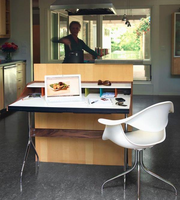 designerskie biuro swag nogi biurko jadalnia miejsce pracy praktycznie oszczędzające miejsce
