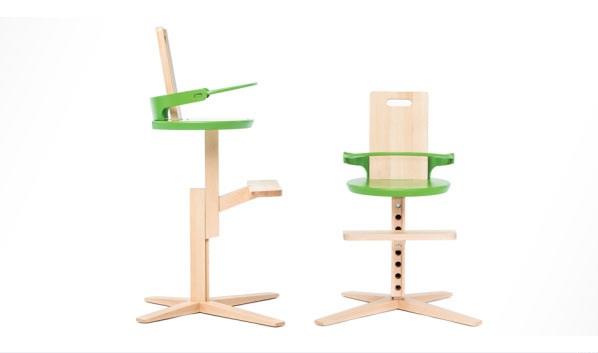 chaises hautes design pour bébé chaise bébé chaise gigodesign en bois