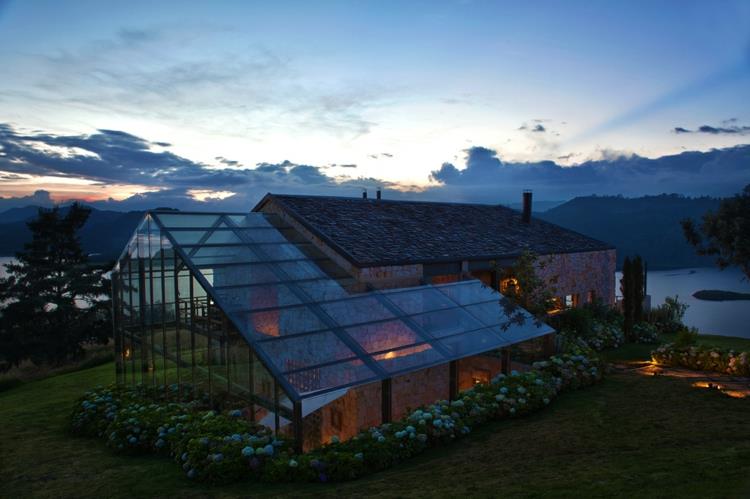 maisons design colombie terrasse en verre maison de rêve designer