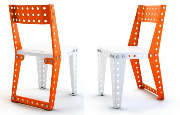 meble designerskie meble przemysłowe meble krzesła montaż meccanno home