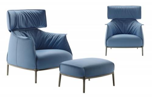 fauteuil relax design archibald king poltrona frau