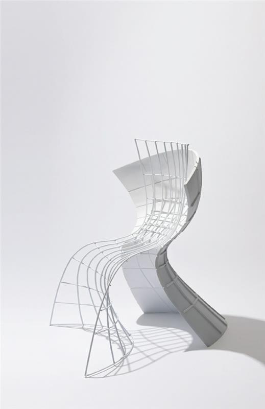designerskie krzesło autorstwa eva chou r shell chair innowacyjny design