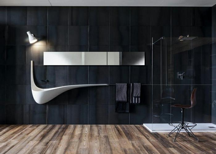 lavabo design ameublement de salle de bain minimaliste moderne