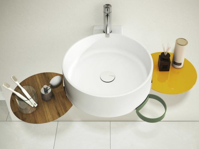 vasque design design minimaliste ronde cellule daniele lago
