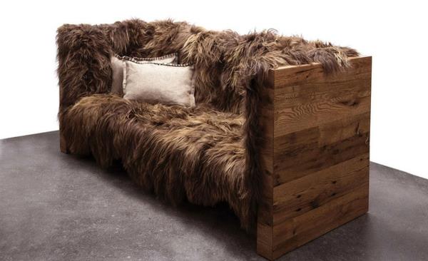 designerskie meble czujące siedzenia sofa