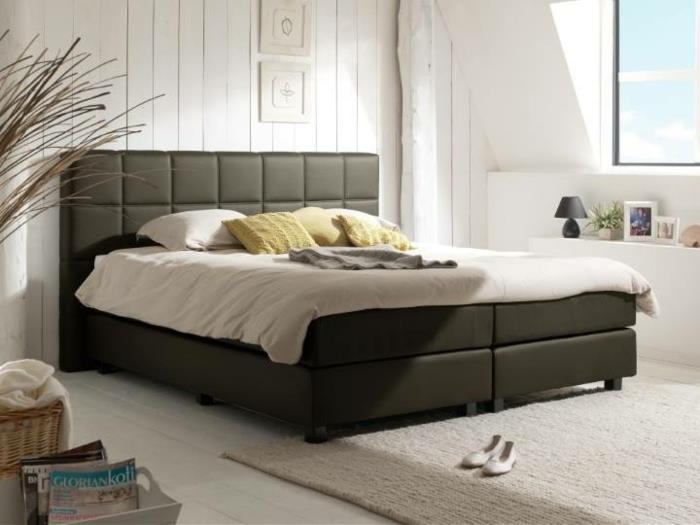 najlepsze łóżka z materacem sprężynowym Box Spring World Łóżko z materacem sprężynowym Berlin