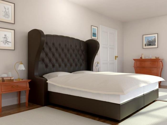 najlepsze łóżka z materacem sprężynowym łóżko z materacem sprężynowym Elisabeth