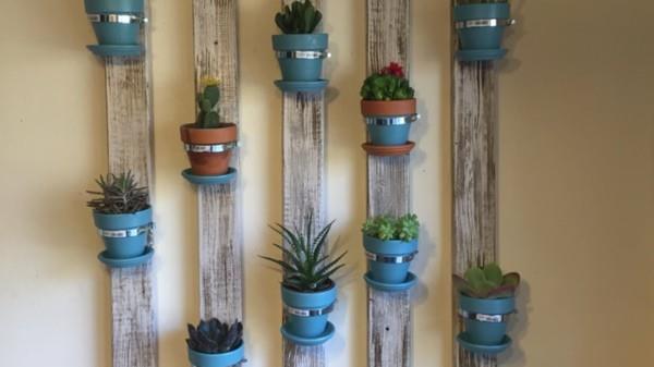 jardinière bricolage style industriel