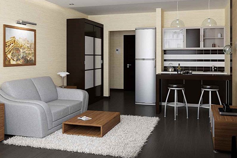 Wohnzimmergestaltung 12 qm - Layout- und Raumerweiterung