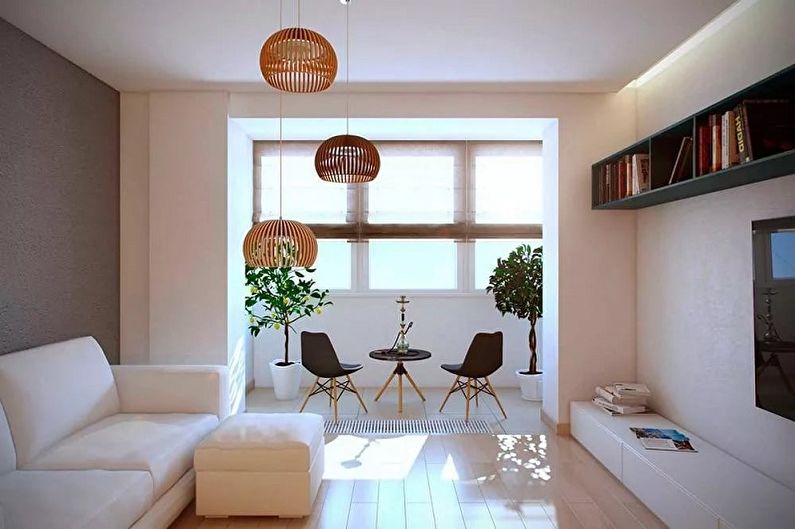 Wohnzimmergestaltung 12 qm - Layout- und Raumerweiterung