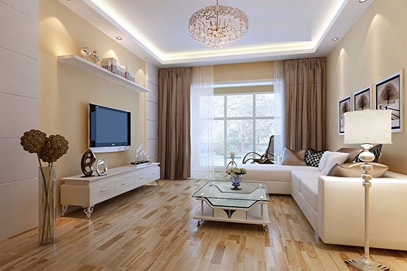 Wohnzimmergestaltung 12 qm - Farblösungen