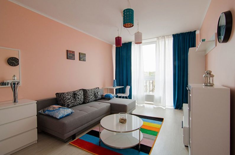 Design obývacího pokoje ve stylu minimalismu - Nábytek