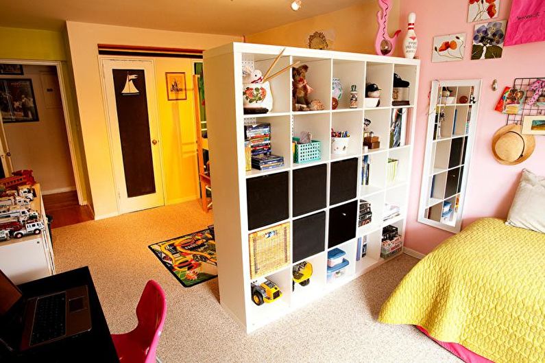 تقسيم غرفة لطفلين - صمم غرفة لمراهق