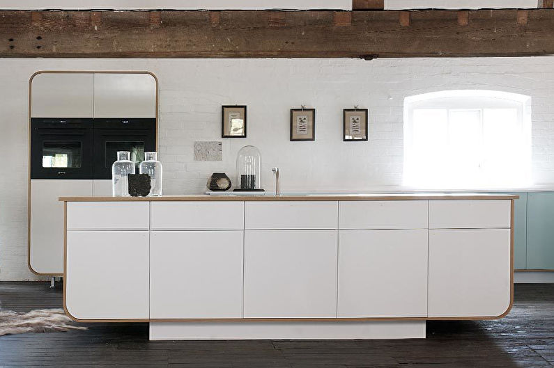 Kuchyňský design 8 m2 v moderním stylu