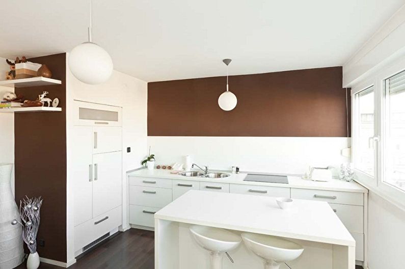 تصميم المطبخ البسيط - زخرفة السقف