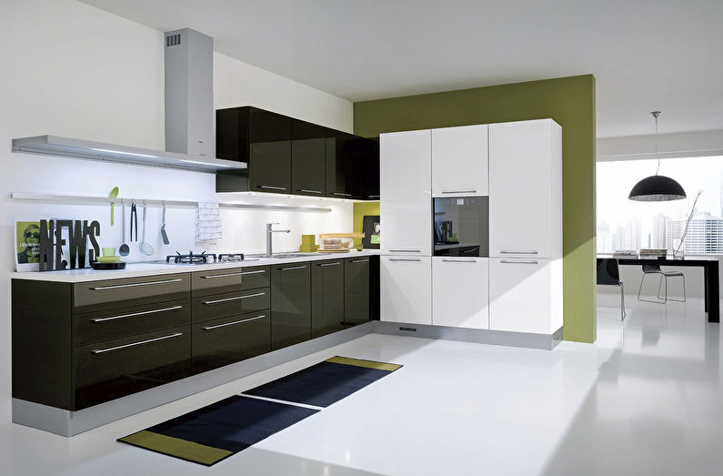 Moderní kuchyně - design podlahy