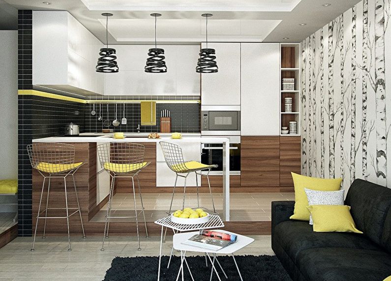 Moderní design kuchyně - fotografie