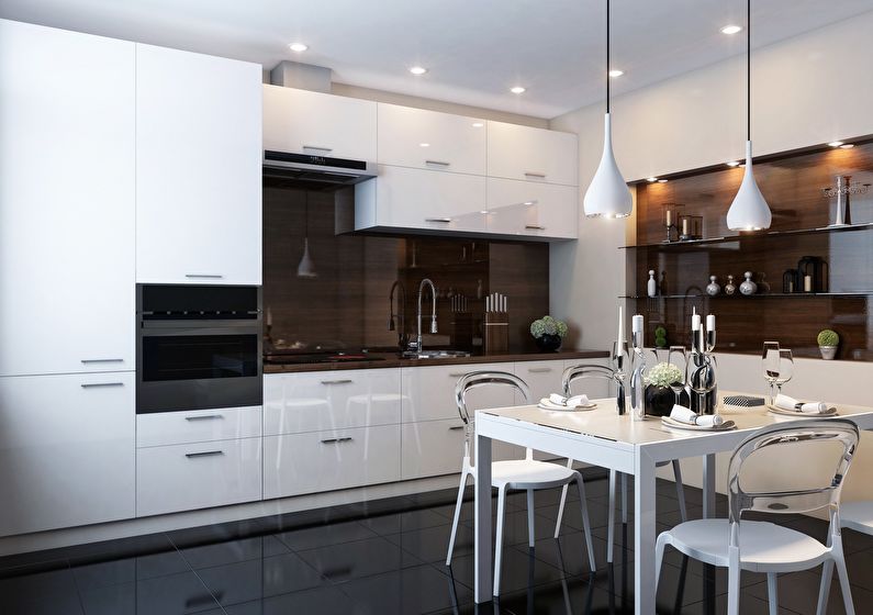 Moderní design kuchyně - fotografie
