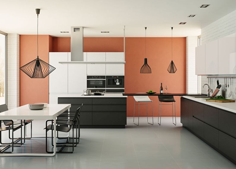 Moderní design kuchyně - fotografie