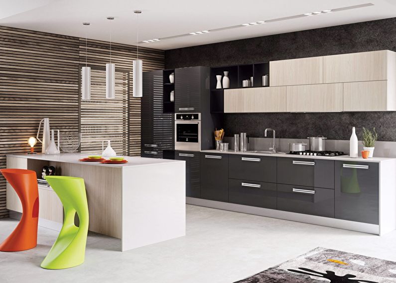 Moderní design kuchyně - fotografie