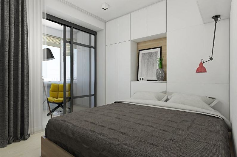 Спалня - Дизайн на тристаен апартамент