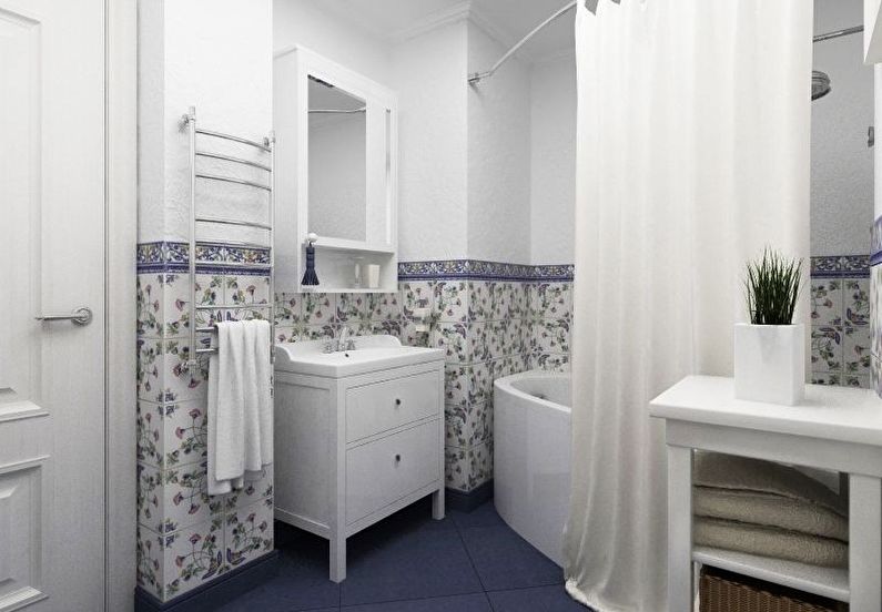 Design koupelny ve stylu Provence - dokončení