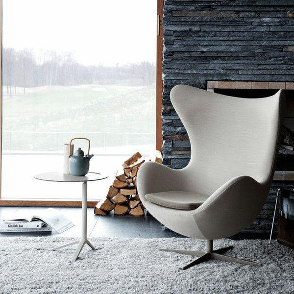 Duńskie meble designerskie Krzesło jajeczne Arne Jacobsen