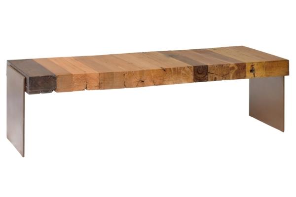 meuble en bois naturel banc en bois naturel