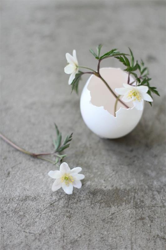 wazony na jajka pomysły na dekoracje wielkanocne