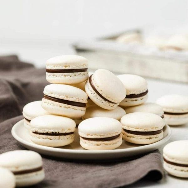 macarons français simples au chocolat