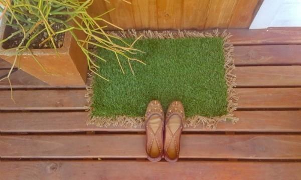 Tapis de décoration DIY pour la zone d'entrée