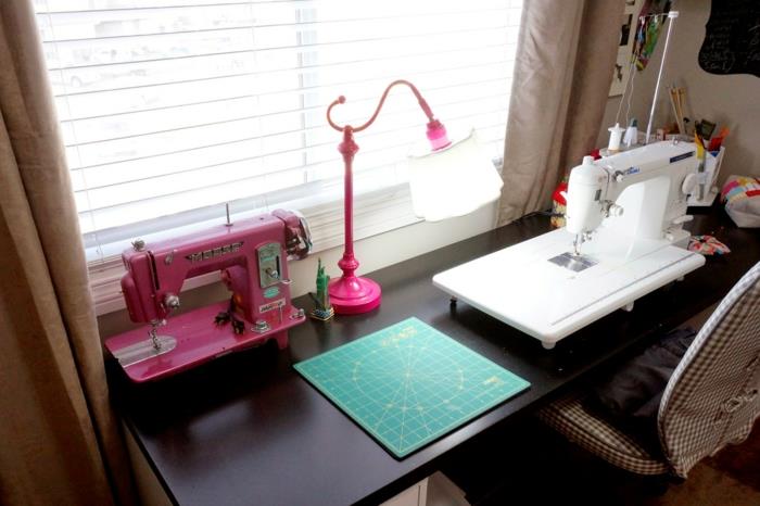 exemples d'ameublement idées déco idées de vie idées bricolage salle de couture rose