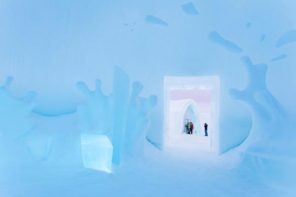 hôtel de glace suède bar jukkasjärvi