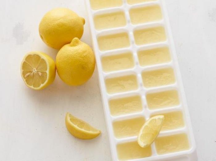 letnie przepisy pojemnik na kostki lodu kostki cytryna limonka