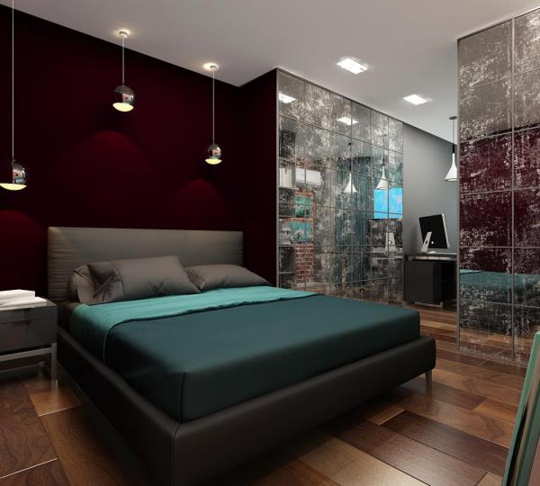idées de chambre à coucher design élégant