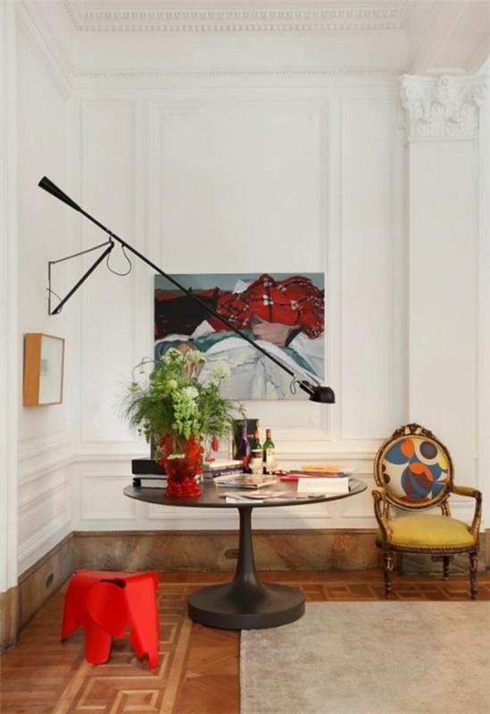 idées de décoration éclectiques couleurs meubles modernes classiques