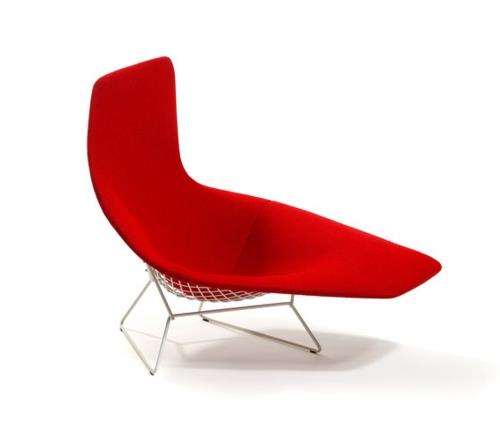 fauteuil de relaxation moderne bertoia collection knoll international