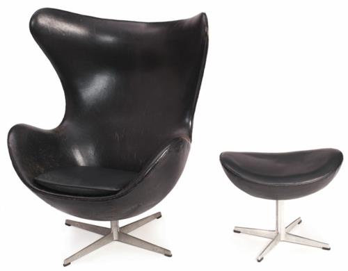 fauteuil de relaxation moderne egg fritz hansen