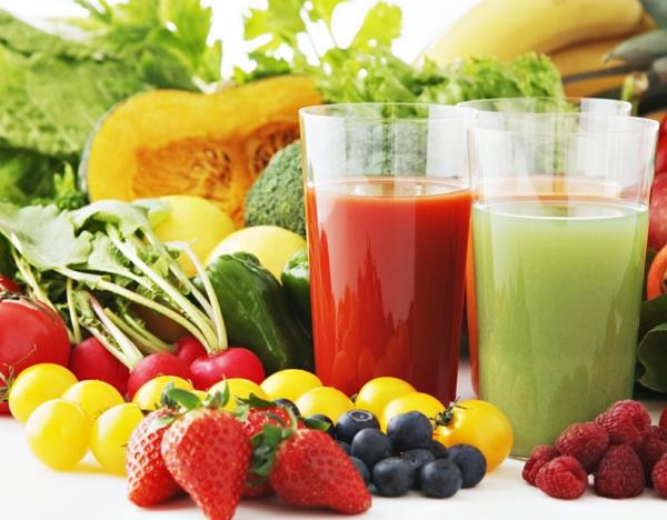 régime minceur légumes jus de fruits