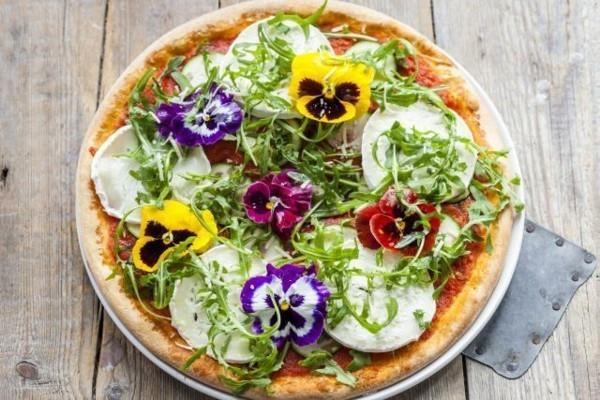 jadalne kwiaty pomysły na pizzę