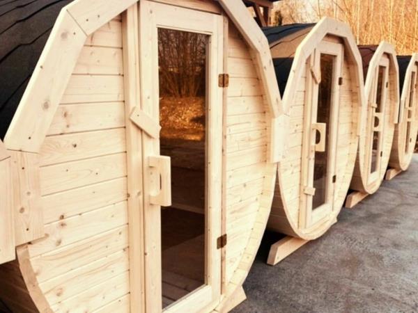 beczka sauna drewno świerkowe