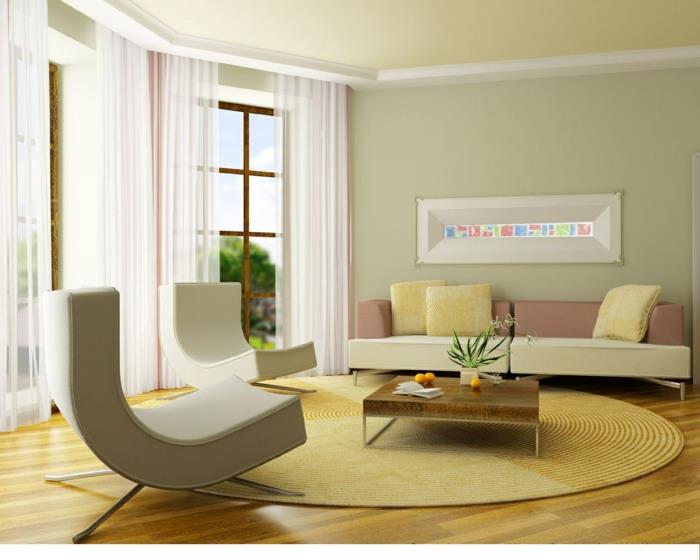 salon feng shui couleurs feng shui chambre fengshui incidence de la lumière exemples d'ameublement 8
