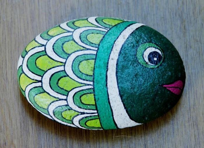 pomysły na malowanie ryb maluj kamienie z dziećmi