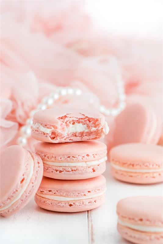 menu de mariage macarons français