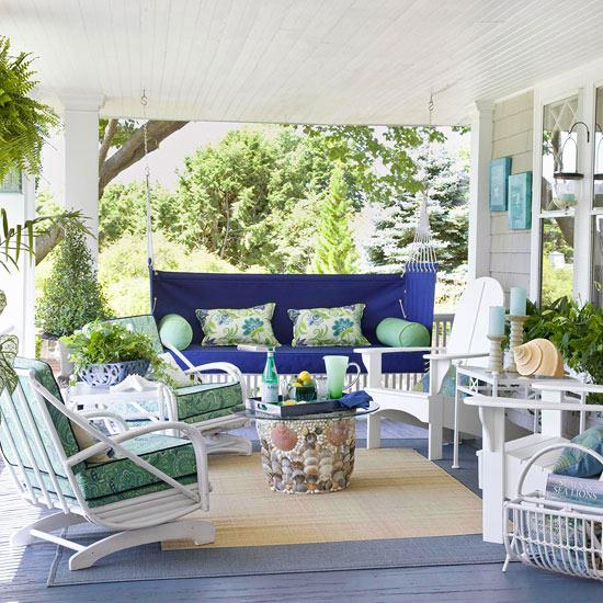 frais et chic avec un tapis en sisal swing hollywood bleu marine bleu marine